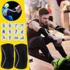 Coude Genouillères 1 Paire Squat Haltérophilie Fitness Sport Brace Soutien Protecteur 7mm Néoprène Manches Hommes Adolescents Enfant 230609