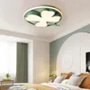 Lampki sufitowe Nowoczesne lampa LED czterech liści Lampa LED Nordic Minimalistyczna salon Sypialnia Jadła Oprawa oświetleniowa Montowane domowe dekor