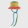 Gucci Guccie GG Вы Damen Multicolour Reversible Canvas Bucket Hat Modedesigner Caps Hüte Männer Sommer Fisherman Beach Bonnet Sunbonnet''gg''Q2U6