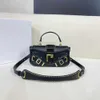 NIEUWE BM Metalen Ketting Designer Tas 10 Kleuren Schoudertassen Vrouwen Mode Kleine Tote Bag B Brief Lederen Designer Handtas Zachte Handvat Crossbody Tas