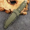 440C Staal Titanium Plated Utility Messen Met Vast Mes Jacht Survival Mes Tactisch Militair Voor Kamperen Buiten Zelfverdediging En EDC 277 889