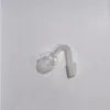 14 mm staw męski 3 cm Big Ball Glass Bowls Pyrex Glass Oil Burner Rura Przezroczysta przezroczystą tytoń giętą miskę adapter gęsta rura bong qdbu