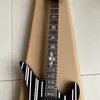 Chitarre elettriche a coda personalizzate con chitarra elettrica a doppio vibrato con tastiera in palissandro