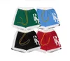 Pantalones cortos para hombres Rhude American Casual Verano Fino Suelto High Street Beach Deportes Color a juego