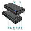 Free Customized LOGO 30000mAh Solar Powerful Power Banks Outdoor Charging Station Portable Fast Charge External Spare Battery for Cell Phone Powerbank