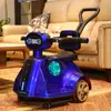 Carro elétrico infantil triciclo girando em 360 graus passeio infantil em brinquedos ao ar livre carros elétricos veículos para adultos