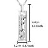 灰のためのペット都市ネックレスシリンダードッグタグ火葬ジュエリー犬猫の猫の足の印刷物ur nペンダントキーケーェーセイクメモリアル