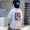 T shirts 2023 Summer Kids Clothes Streetwear Print Cartoon T Shirt 100 Cotton Tops Tees Children Short Sleeve Shirts Boys Girls 230609