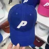 Berretti da baseball retrò Moda Trendy Marca P Lettera Duck Tongue Cap Uomo Donna Tinta unica Estate All'aperto Visiera da sole Cappellini da spiaggia