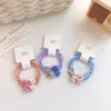 Hair Accessories 2Pcs/Set Girls Y2K Style Butterfly Princess Elastic Bands Headdress Children Cute Ties Ponytail Holder Rope Acc