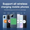 Gratis anpassad logotyp bärbar magnetisk trådlös laddning 5000mAh Power Banks för iPhone 13 12 Pro Max Magsafing Induktion Fast Charges Batteriladdare