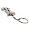 385b Keychains Lanyards Chrome F1 Formula One Race Racing Car Model Charm Keyring Key Chain Fob Ring Holder