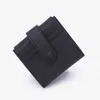 Äkta läder Mens Designer Card Holders Cowhide Manliga korta stil Purses Fashion Casual Coin Zero Wallet No332