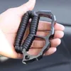 Tiger Finger PolyCarbonate Fist Buckleは、法的自己防衛製品です。 4本の指の厚いリングハンドブレース（学生バージョン）k0jbを運ぶ