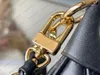10a Fashion Casual Designe Luxury Loop Bag Handväska Tote axelväska crossbody messenger väska spegel kvalitet all stål hårdvara och importerat lädermaterial