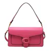 Tabby sacs pour femmes mode sac à bandoulière en cuir de vachette matériel oreiller petite taille saoche style simple designer rose sacs accessoires de quincaillerie en métal XB051 E23