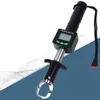 Angelhaken LED Elektronischer digitaler Lippengreifer Fischcliphalter Tackle Grip Gripper Zangenwerkzeug mit Skala 15 25 kg Lineal Wasserdicht 230609