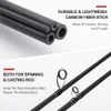 Fiskekrokar Goture Rod Repair Accessories Set for Spinning Casting 11cm Carbon Fiber Stick 5 Storlek Sandpappers fixeringsverktyg 230609