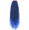 18 inch fashionable ponytail Marley twist braided fluffy with many styles to choose from supporting customization