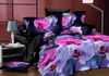 Set di biancheria da letto Set 3d di alta qualità Fiore di rosa di lusso tigre lupo King Size Copripiumino Lenzuolo Federe Biancheria da letto Adulto Ropa De Cama 230609