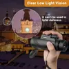 Telescopio monocular 8x42 para adultos, niños, amigos, monoculares de mano HD de alta potencia, telescopio compacto ligero