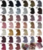 Hijabs Muslim Women Crinkled Satin Silk Hijab Islamic Soft Silk Chiffon Hijabs Turban Head Wraps Satin Headscarf Scarves 230609