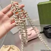 Mini marsupio da donna Lettere Marsupi Designer Womens Pocket Cross Body Borse a tracolla Marmont Summer Ladies Chain Purses