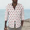 Herren-Freizeithemden, lustiges Poker-Druck-Street-Style-Hemd, Mann-Argyle-Karten-Anzüge, Herbst-Vintage-Blusen, Langarm-Design, Oversize-Oberteile