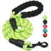 Dog Collars Leashes Hot 15M Pet Leash Reflective Strong Long With Comfortable Padded Handle Heavy Duty Training Durable Nylon Rope Leashe Z0609