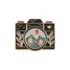 Pins Brooches Colorf Mountain Camera Brooch Creative Cute Outdoor Badge Jewelry For Students Drop Delivery Dhl67