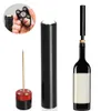 Openers Air Pump Wine Opener Set Portable Stainless Steel Corkscrew Accessories Pressure Cork Remover with Foil Cutter 230609