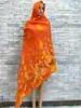 Ethnische Kleidung Hochwertiger afrikanischer Musselin-islamischer Schal Dubai Ramadan Baumwolle Hijab Pashmina Extrem weicher Turban Frauen Wraps DH170