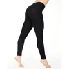 Femme Leggings Couleur unie Fitness Taille basse Loisirs Elastique Respirable Mince dames Sports Séchage rapide