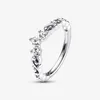 Fede nuziale in argento sterling 925 per Pandora Timeless Wish Anelli alternati Set di gioielli di design per le donne Anello con diamante di cristallo Love con scatola originale