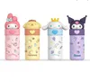 새로운 350ml 316 스테인레스 스틸 텀블러 음료웨어 소녀 Kawaii Cinnamoroll Tumblers와 귀여운 인쇄 컵 멀티 선택