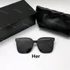 Gafas de sol para hombre Gafas de sol de diseño Gafas de espejo UV400 Caja de gafas de sol GM Gafas de hombre suave negro HER SOLO gafas de sol de mujer Estuche original 20 estilos Gafas