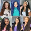 Morceaux de cheveux Bouclés Faux Locs Tresse avec Bandeau 24 Pouces Crochet Dreadlocks Tressé Soku Noir Synthétique pour Femmes 230609