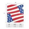 Garden Decorations American Flag Magnetic Mailbox Covers 21x18 Inch Patriotic Wraps Post Letter Box for Yard Home Decor 230609
