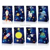 Verpakking Zakken Star Space Party Bag Verjaardag Snoep Cadeau Papieren Zak22X12X8Cm Drop Delivery Ottbg