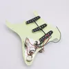 1Set Alnico Single Coil SSS E -Gitarren -Pick -Guard -Pickup Ladetes Vordrücker -Kratzplatte für St. Electric Guitarra
