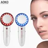 Face Care Devices AOKO 6 in 1 EMS Cavitation Ultrasonic Body Slimming Machine Weight Lose Massager LED Pon Beauty Device 230609