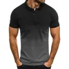 Mens Polos Mrmt Brand Tshirt décontracté 3d Diguct Drips Gradient Couleur Lapon Men Polo Tees Shirt Shirtsleeved Man Shirts 230609