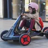 2023 저렴한 성인 어린이 어린이는 레이싱 패션 페달 전기 36V 전원 go kart go-kart buggy