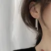 Dangle Earrings Post-hanging Chain For Women Geometric Tassel Fashion Korea Trendy Girlfriend Jewelry Gift BOYULIGE