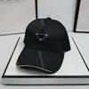 Pet baseball cap designer caps luxe hoed unisex zomer baseball Verstelbare hoedenband Effen Letter P bucket hat