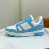 Neuer Stil 2024 Designer Casual Schuhe geprägter Trainer Sneaker Triple White Pink Sky Blue Abloh Schwarzes grün gelb Denim Low Virgil Herren Sneakers Frauen Trainer