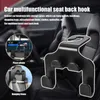 Ny Universal Car Seat Back Hook Multifunktion Back Seat Hook för plånböcker och väskor Mobiltelefonhållare Bildekorationstillbehör