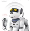 Divertido RC Robot Smart Dog Stunt Dog Comando de voz Programable Touch-sense Music Song Robot eléctrico Perro para niños Juguetes Regalo