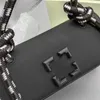 Bolsos Diseñador Mujer bolso OFX Bacero de mano Botón Botón cuadrado Bolsa Cuerda dinámica Un hombro