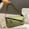 Sac de créateur WomenShoulder Sac à main Lowes Nouvelle Mode Cuir Souple Hobo Aisselles Épissé Géométrique Polyvalent Un Oreiller De Poche